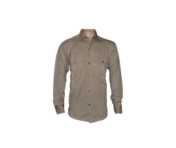 Camisa de trabajo beige