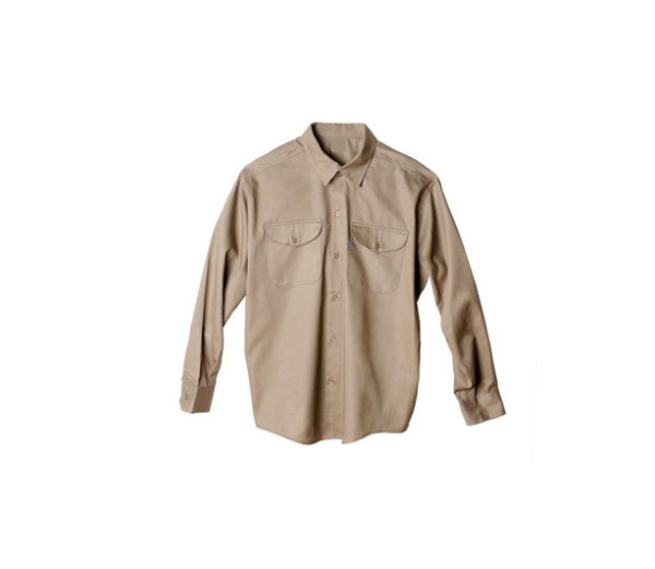 Camisa de trabajo beige