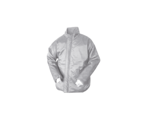 Campera blanca trucker