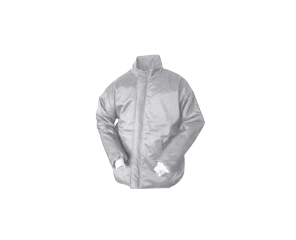 Campera blanca trucker