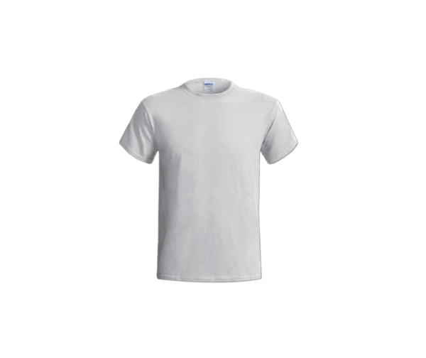 Remera de algodon blanca