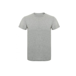 Remera de algodon gris
