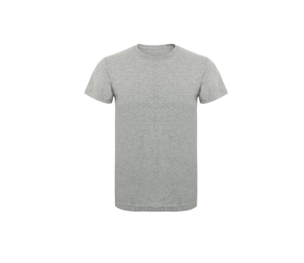 Remera de algodon gris