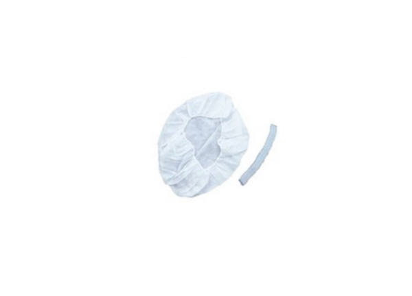 COFIA DESCARTABLE PLISADA CON AJUSTE POR ELÁSTICO