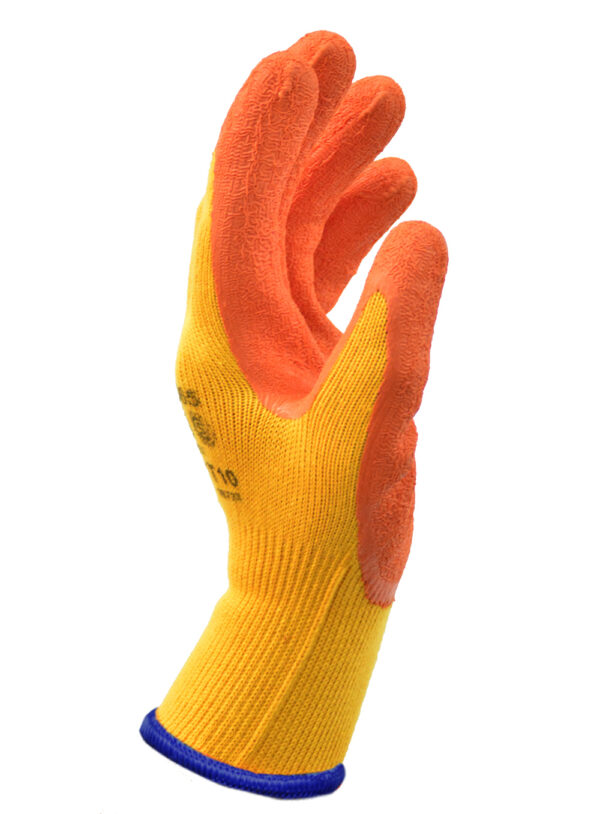 Guantes baño latex rugoso